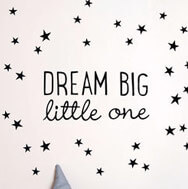 Wall quote for nursery