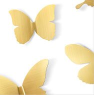 butterfly metal decor for nursery