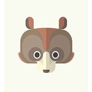 art print bear cartoon