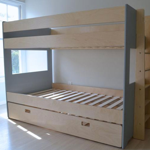 Bunk Bed With Trundle Bed Underneath