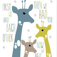 nursery wall art giraffe