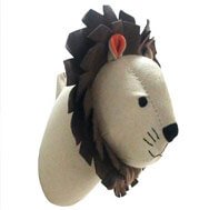 animal wall decor lion pillow