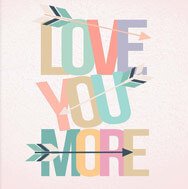 baby wall art love words