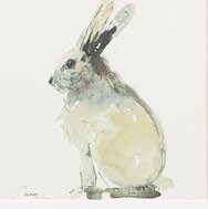 bunny nursery wall art