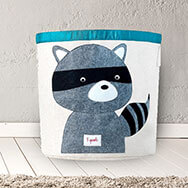 Animal toys bin for kids room