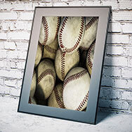 Vintage Baseball Photo