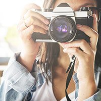 Women taking a picture