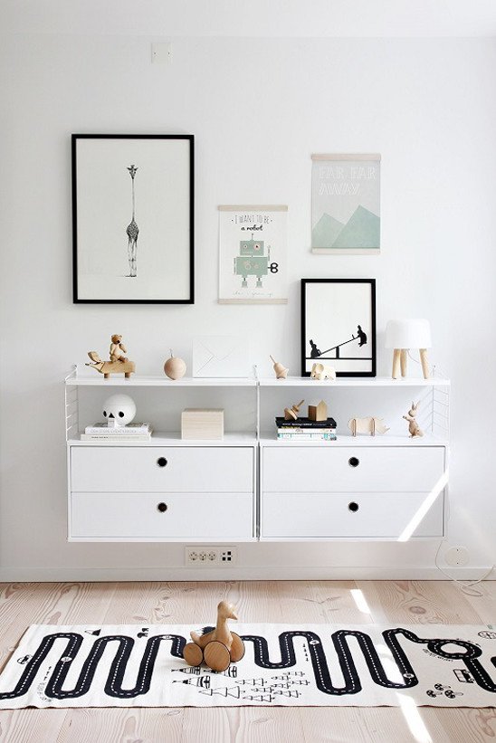 Scandinavian Modern Design Kid Room