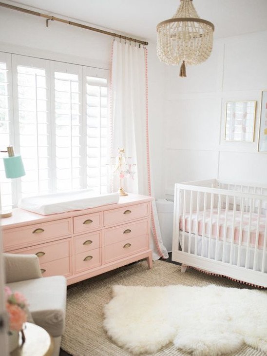 The mix of patterns knows no age barrier and provides plenty of other color. the best girl bedroom ideas nursery