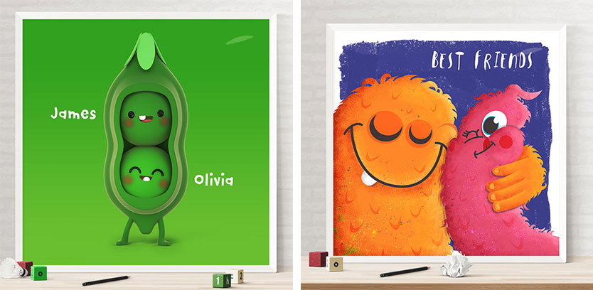 Colorful Children’s Wall Art