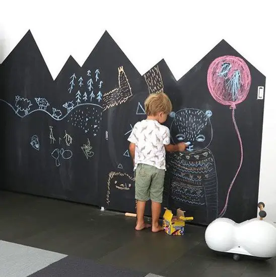 Playroom chalkboard