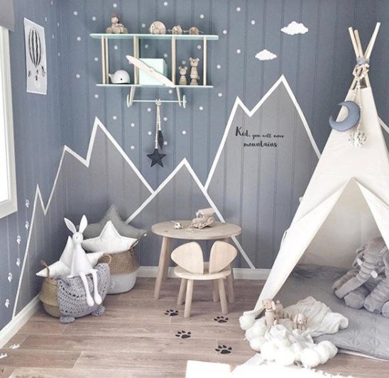 ideas for playroom walls