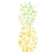 Abricotine pineapple illustration