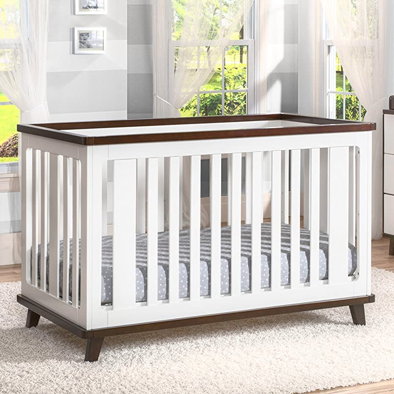 Delta Black and White Convertible Crib