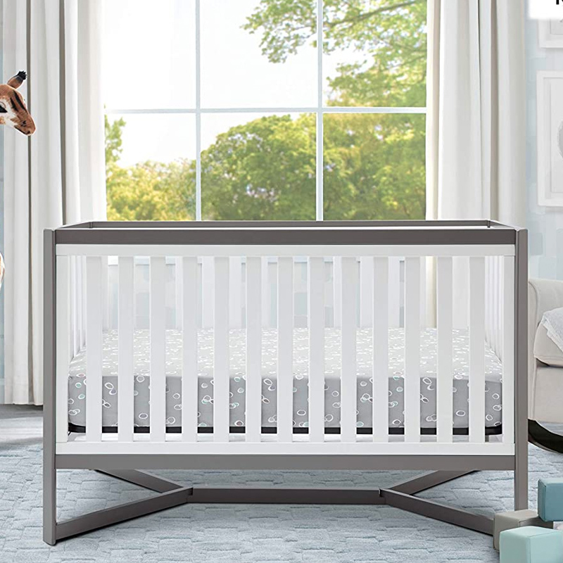 Contemporary Convertible Crib by  Delta