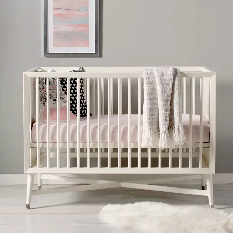 Mid-century Convertible Crib by Mack & Milo