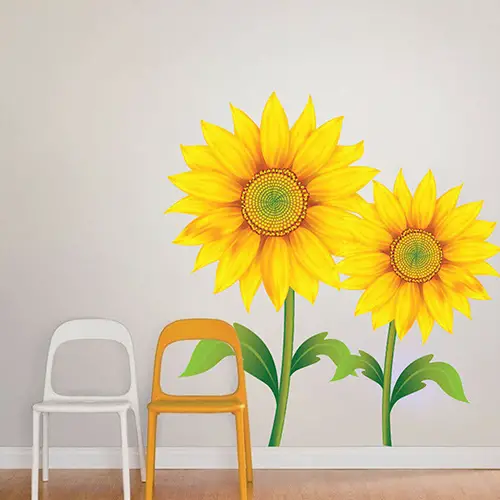 Sunflower Wall Decal