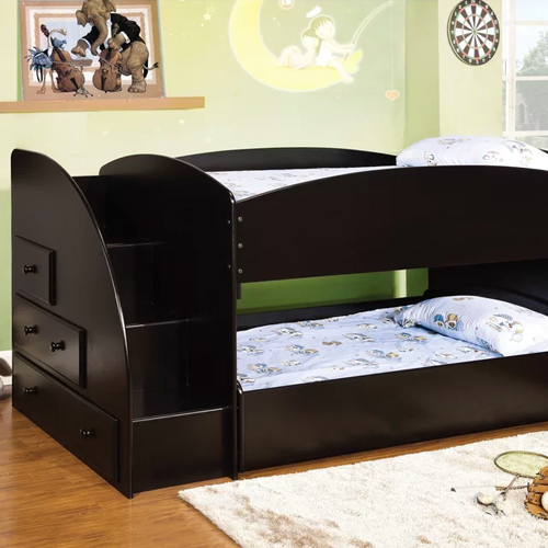 Jamie Twin Bunk Bed with Drawers