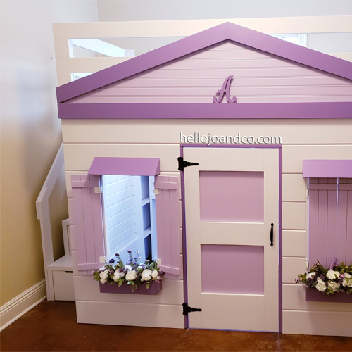 girls playhouse bed