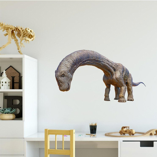 Alamosaurus 3d dinosaur wall decal sticker