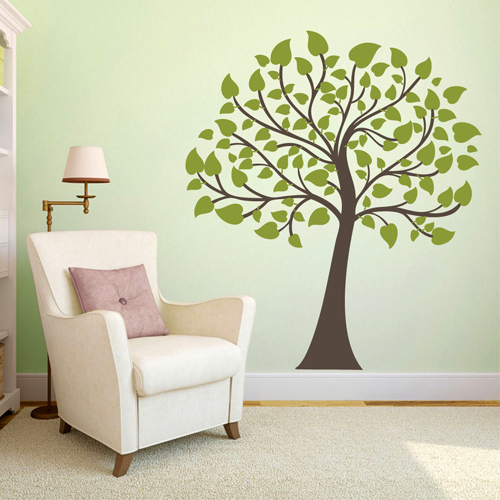 Beautiful family tree wall decal