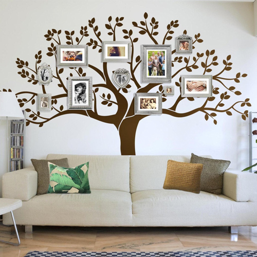 Family tree full mural vinyl sticker