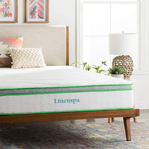 Linenspa 10-Inch Hybrid Latex Mattress