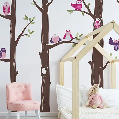 26 Of The Best Tree Wall Decals For A Kid S Room Nursery Décor Ideas My Sleepy Monkey - Wall Transfers Trees