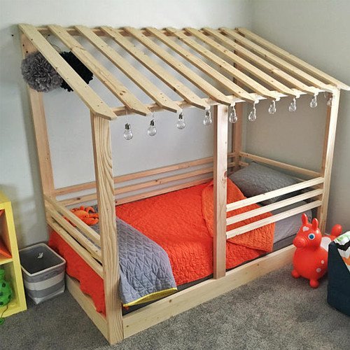 house bed frame for kids