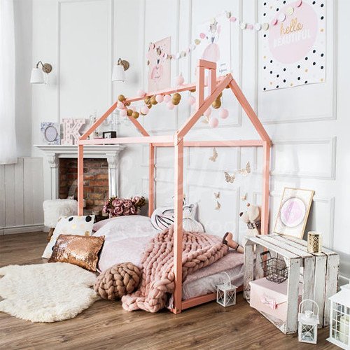 cute girl bed frames