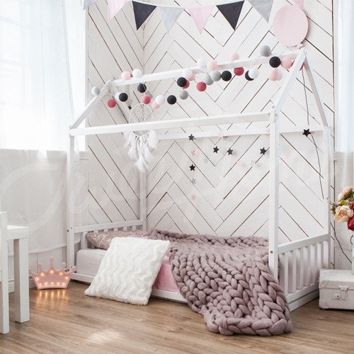 twin house bed frame