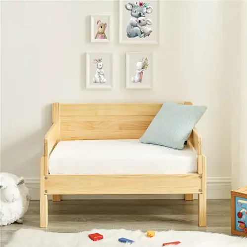 Convertible Wooden Bettie toddler bed by Max & Isabelle