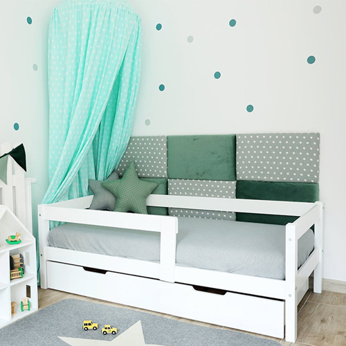 Cot bed with trundle/ storage drawer