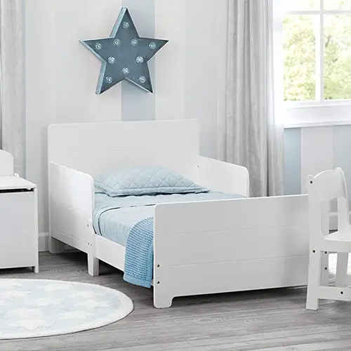 House Kid's Bed Children 90x190 White Safety barrier Mattress drawer 3ft Single 