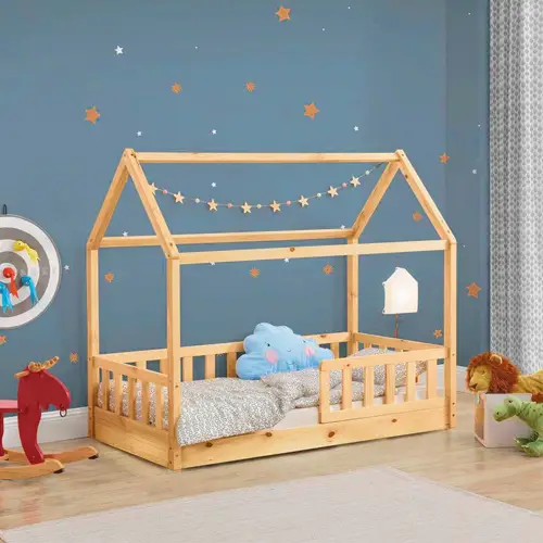 26 House Bed Plans To Build Your Own, Diy Twin Size Toddler House Bed