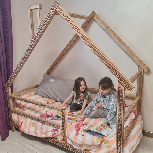 Wooden Montessori ash bed