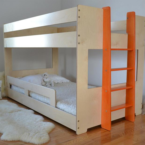 small space twin bunk bed