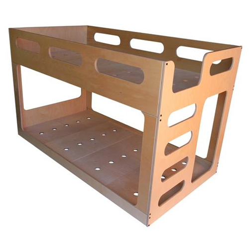 narrow twin bunk bed