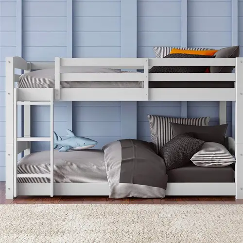 Twin Over Bunk Beds For S, Short Twin Bunk Beds