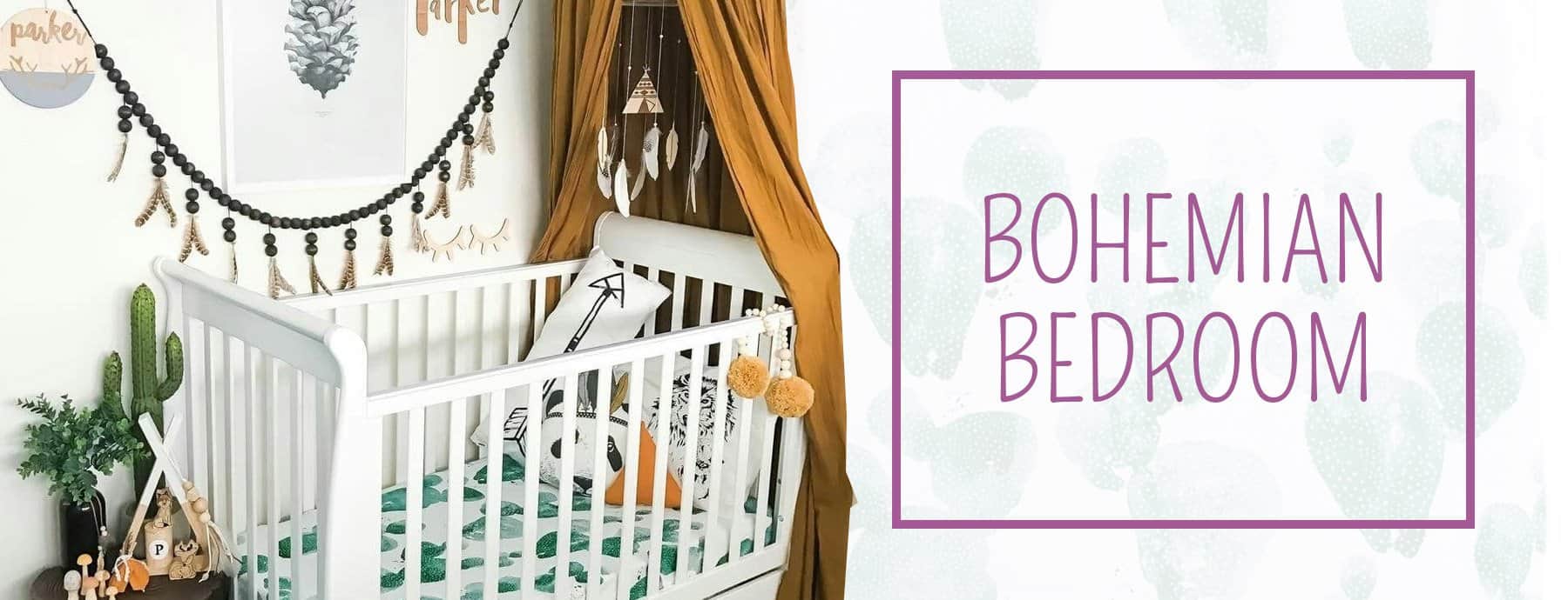 boho chic nursery decor