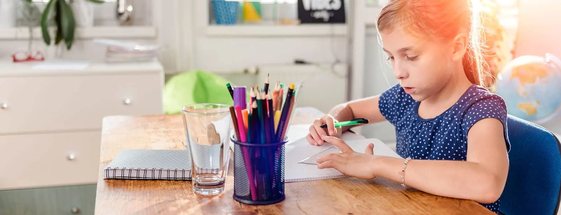 Creating a study space for your kids