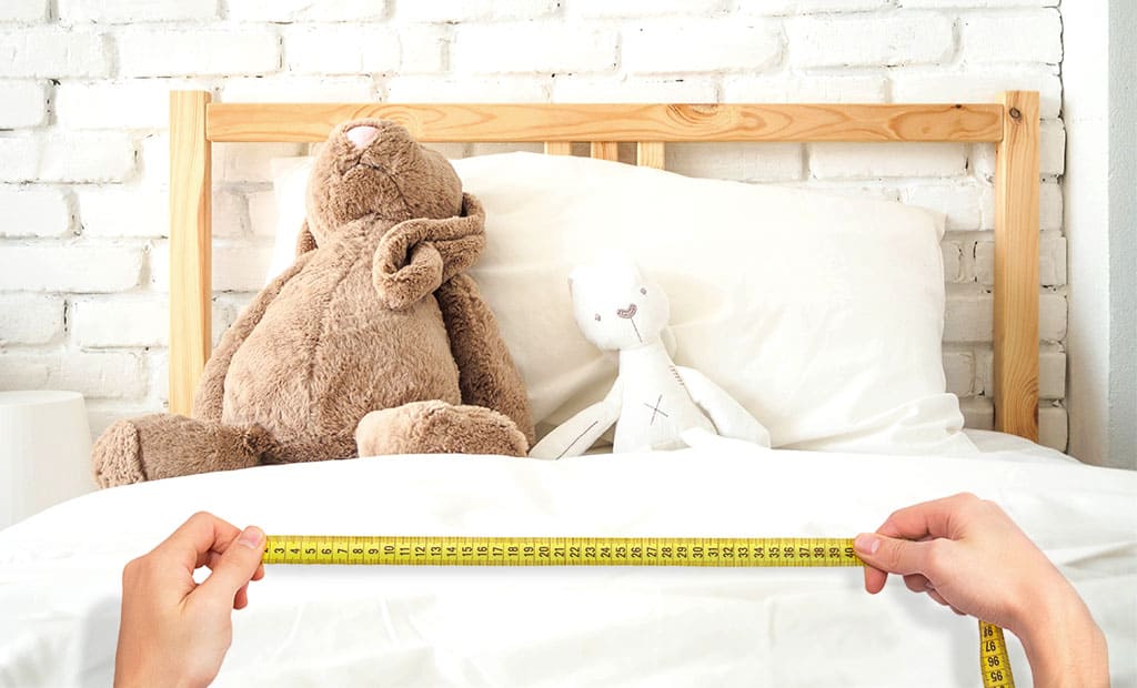 dimensions of toddler bed mattress