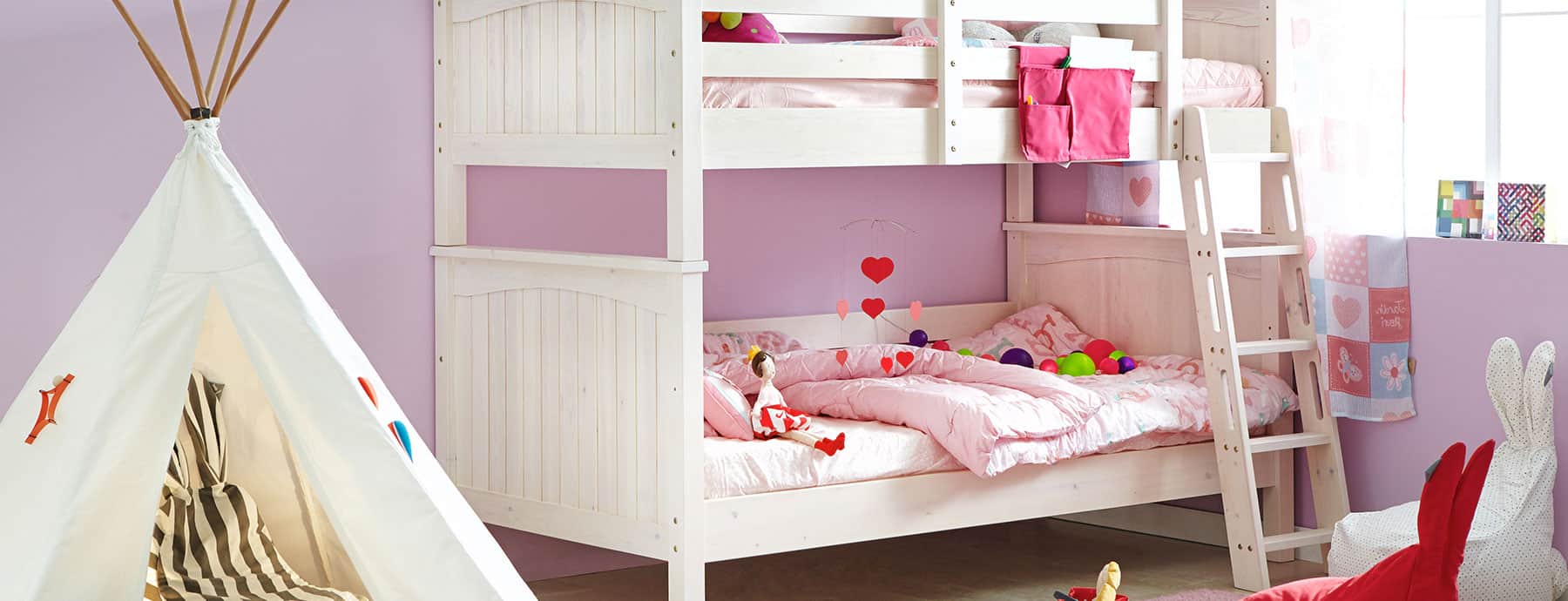 narrow twin bunk bed