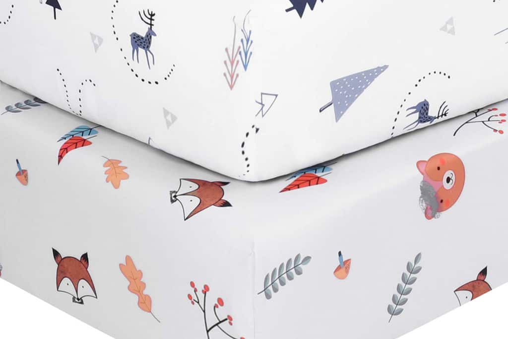 average cost of crib sheets